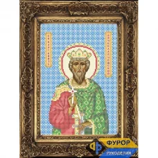 ФР-ИБ4-086 Вячеслав Чешский Святой Благоверный Князь. Схема для вышивки бисером ТМ Фурор Рукоделия