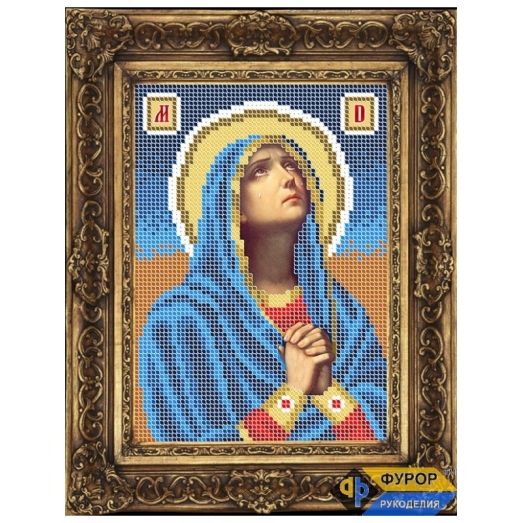 ФР-ИБ5-122-1 Святая Дева Мария. Схема для вышивки бисером ТМ Фурор Рукоделия
