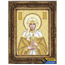 ФР-ИБ5-037-2 Дарья Святая Мученица. Схема для вышивки бисером ТМ Фурор Рукоделия