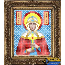 ФР-ИБ6-051 Дарья Святая Мученица. Схема для вышивки бисером ТМ Фурор Рукоделия