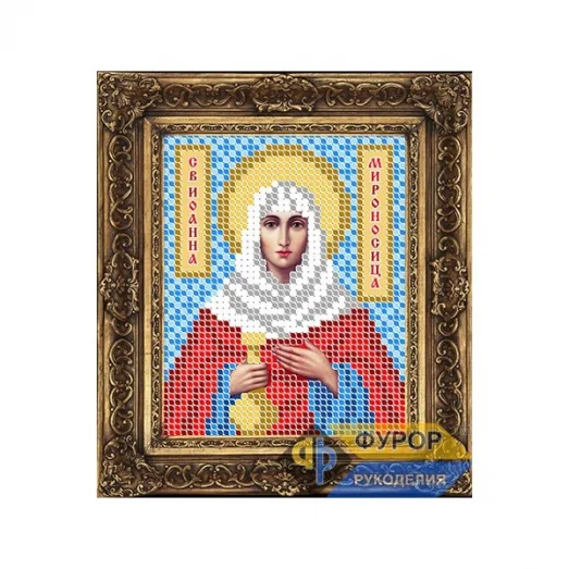 ФР-ИБ6-062 Иванна (Жанна, Яна) Святая Мироносица. Схема для вышивки бисером ТМ Фурор Рукоделия