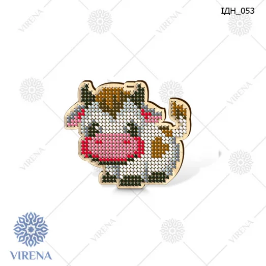 ИДН_053 Игрушка деревянная новогодняя. ТМ Вирена