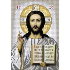 А4-И-438 Иисус Христос (полная). Схема для вышивки бисером ТМ Acorns