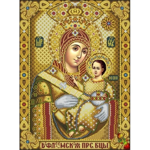 ИК2-0307 Вифлеемская БМ. Схема для вышивки бисером Феникс