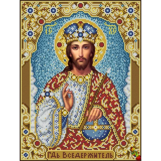 ИК3-0331 Господь Вседержитель Державный. Схема для вышивки бисером Феникс