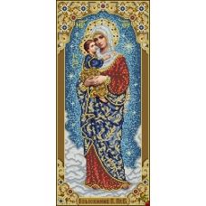 ИК3-0332 Икона Божией Матери Взыскание погибших в полный рост (Венчальная пара). Схема для вышивки бисером Феникс