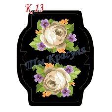 К-013 (черная) Заготовка для кошелька. ТМ Красуня