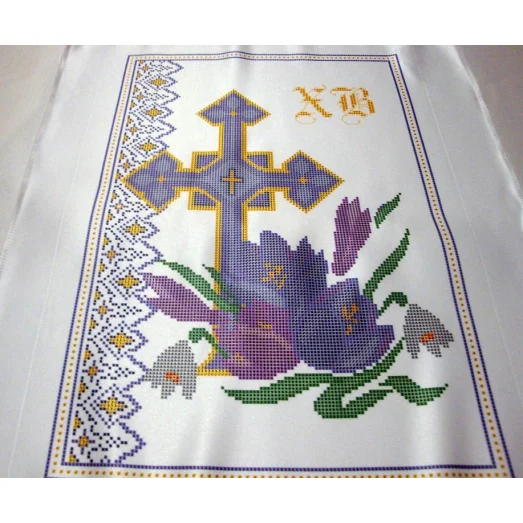 РП-013 Красуня. Пасхальный рушнык для вышивки.