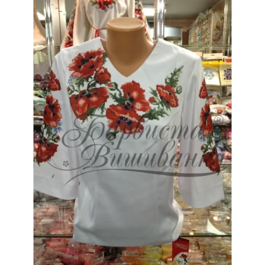 БЖ-041 Заготовка женской сорочки. Барвиста Вишиванка