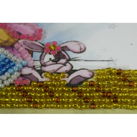 АМА-021 Завтрак в постель. Набор для вышивки бисером Абрис Арт