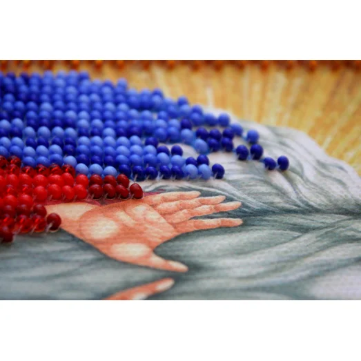 ААМ-091 Святой Макарий (Макар). Набор для вышивки бисером. Абрис Арт