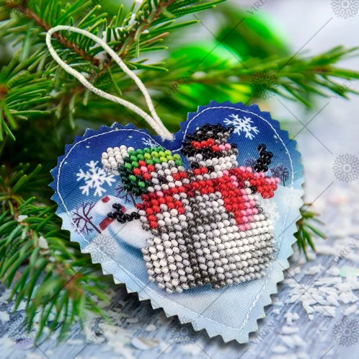 ИН_042 Пошитая ёлочная игрушка для вышивки. ТМ Virena