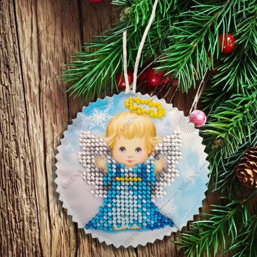 ИН_046 Пошитая ёлочная игрушка для вышивки. ТМ Virena