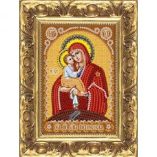 ИП-6011 Пресв. Богородица Почаевская. Схема для вышивки бисером. Велисса