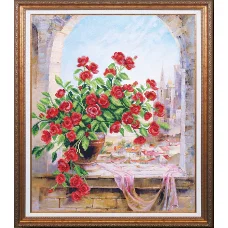 Б-269 Июльский полдень. Набор для вышивки бисером Магия канвы