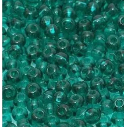 60210 Бисер Preciosa огонек изумрудный прозрачный