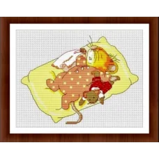 ДНТЛ-024Д Сладкий сон. Набор для вышивки нитками