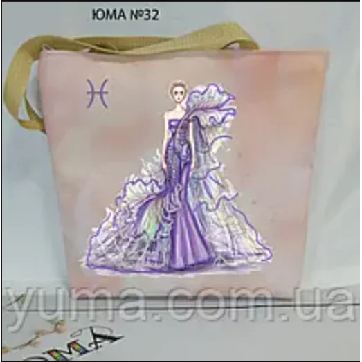 ЮМА-СК-32 Пошитая сумка под вышивку бисером ТМ ЮМА