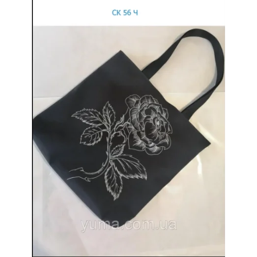 ЮМА-СК-56Ч Пошитая сумка под вышивку бисером ТМ ЮМА