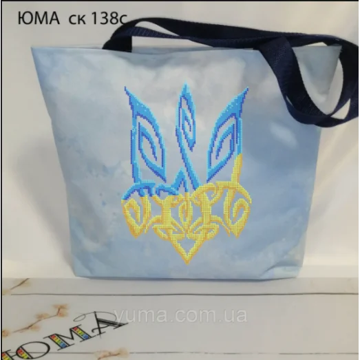 ЮМА-СК-138С Пошитая сумка под вышивку бисером ТМ ЮМА