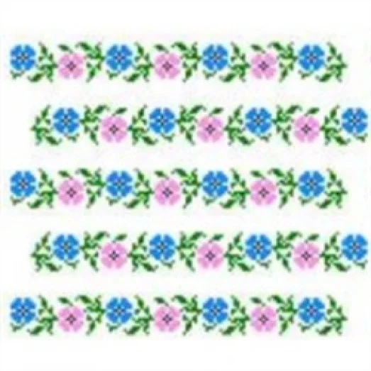 К-284 Разноцвет. Водорастворимый флизелин для вышивки Confetti