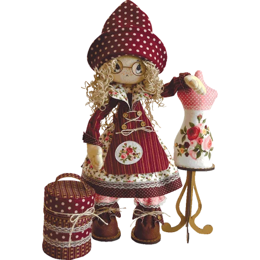 К1021 Модистка. Набор для изготовления игрушки Новая Слобода