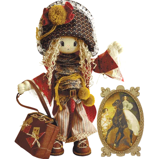 К1026 Миледи. Набор для изготовления игрушки Новая Слобода