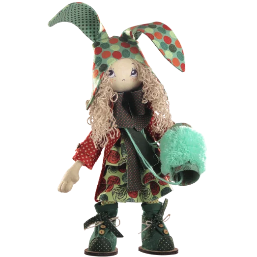 К1033 Зайчиха мама. Набор для изготовления игрушки Новая Слобода