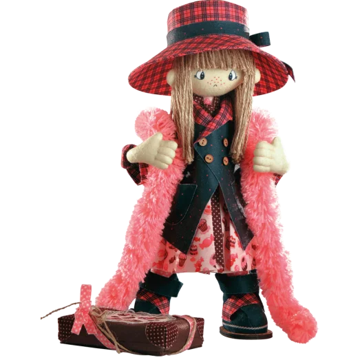 К1035 Шоколадница мама. Набор для изготовления игрушки Новая Слобода