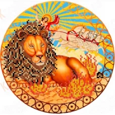 КБЗ-4002 Лев. Схема для вышивки бисером. Каролинка ТМ
