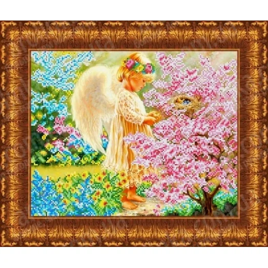 КБА-3004 Лучики света. Схема для вышивки бисером. Каролинка ТМ