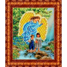 КБА-4008 У водопада. Схема для вышивки бисером. Каролинка ТМ