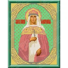 КБИ-4004 Благоверная Княгиня Феврония. Схема для вышивки бисером. Каролинка ТМ