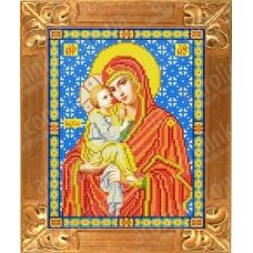 КБИ-4047 Почаевская икона Божией Матери. Схема для вышивки бисером. Каролинка ТМ