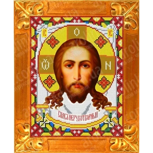 КБИ-4051 Спас Нерукотворный. Схема для вышивки бисером. Каролинка ТМ