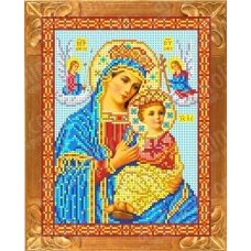 КБИ-4054 Икона Божией Матери Страстная. Схема для вышивки бисером. Каролинка ТМ