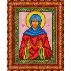 КБИ-4081 Св. Муч. Кира Берийская. Схема для вышивки бисером. Каролинка ТМ