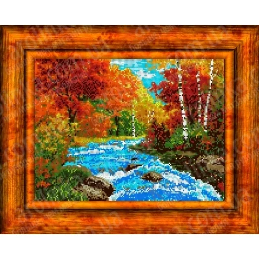 КБП-3004 Осень. Схема для вышивки бисером. Каролинка ТМ