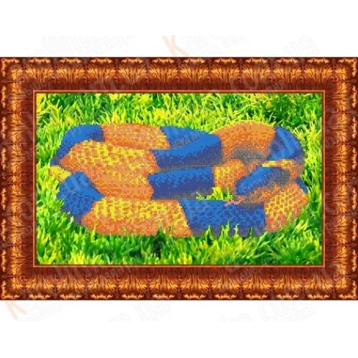 КБЖ-3005 Змея. Схема для вышивки бисером. Каролинка ТМ