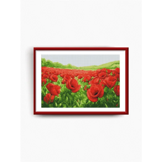 КС-082 Маковая благодать. Схема для вышивки бисером Славяночка