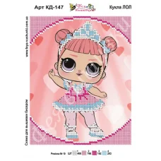 КД-147 Кукла Лол. Схема для вышивки бисером Фея Вышивки