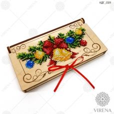 КДГ_019 Коробочка-конверт Подарок под ёлку для вышивки ТМ Virena