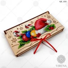 КДГ_020 Коробочка-конверт От Деда Мороза под вышивку ТМ Virena