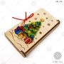 КДГ_021 Коробочка-конверт На новогодние мандарины под вышивку ТМ Virena