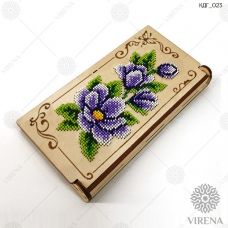 КДГ_023 Коробочка-конверт Цветы для вышивки ТМ Virena
