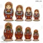 КФИН_204 Набор матрешек под вышивку бисером ТМ Virena