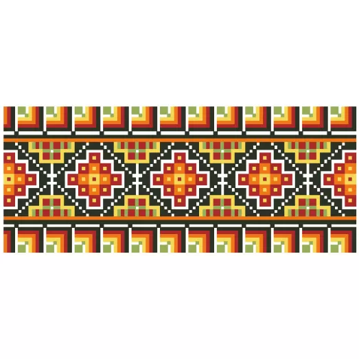 КЛ-028 Бисерная заготовка клатч. Барвыста Вышиванка