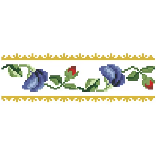 КЛ-035 Бисерная заготовка клатч. Барвыста Вышиванка