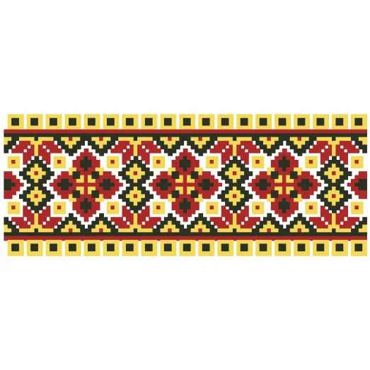 КЛ-039 Бисерная заготовка клатч. Барвыста Вышиванка