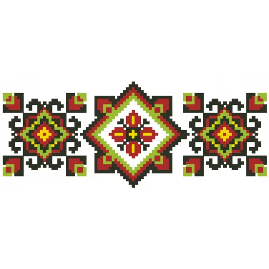 КЛ-045 Бисерная заготовка клатч. Барвыста Вышиванка